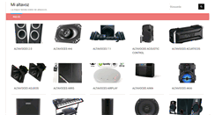 Desktop Screenshot of mialtavoz.com